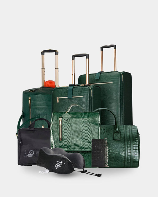 Apollo 2 Ultimate Travel Set in Emerald Green